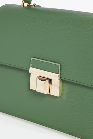 Sac à main en cuir de veau Venere - Vert