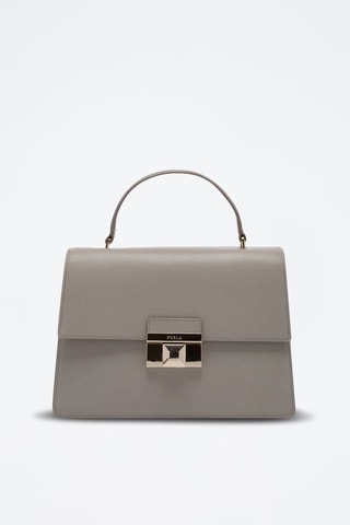 Sac à main en cuir de veau Venere - Beige