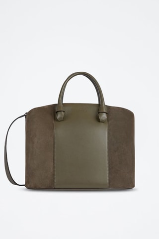 Sac à main en cuir Miastella - Kaki