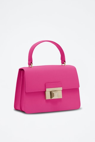 Sac à main en cuir de veau Venere Mini - Rose poudré