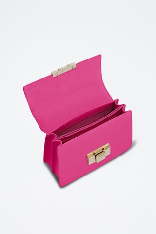 Sac à main en cuir de veau Venere Mini - Rose poudré