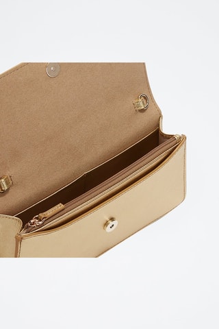 Sac bandoulière en cuir Furla Diamante - Doré