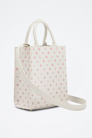 Sac bandoulière en cuir Opportunity - Blanc