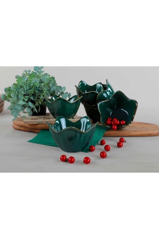 6 bols à apéritifs en céramique 
12 cm