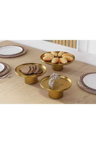 3 Houders Nisiros Goudkleurig