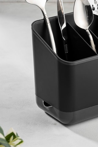 Organiseur à couverts et ustensiles - 16,5 x 10 x 14 cm - Anthracite