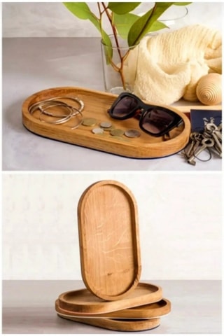 Houten Dienblad 12,5 x 27 cm