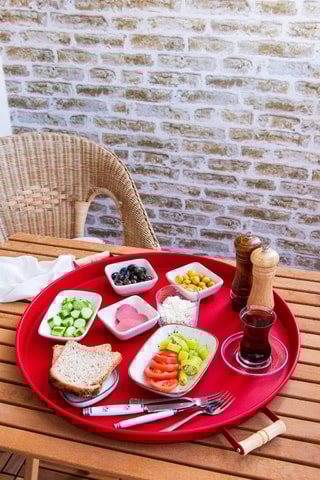 2 dienbladen - 37/51 cm