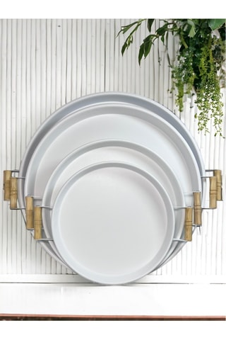 4 Dienbladen- 30/37/45/51 cm