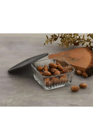 4 Glazen Bewaarbakjes - 22,5 cl