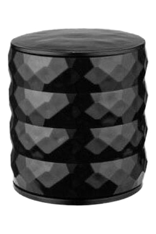 Organisateur de maquillage - 11 x 11 x 12 cm - Noir