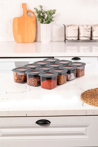 12 Vershoudbakjes 550 ml