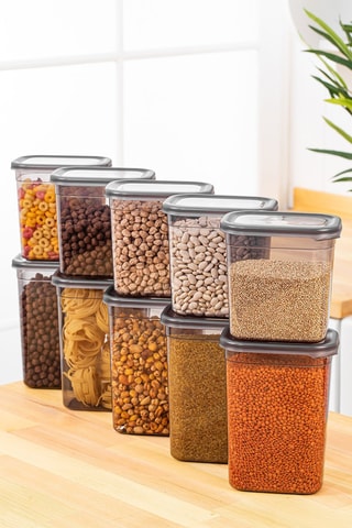 10 Bewaarbakjes - 1150 ml en 1500 ml