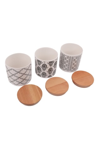 6 Aardewerk Vershoudbakjes - 1 l