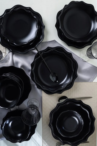 Aardewerk Servies   24-delig