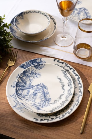 Service en porcelaine - 24 pièces