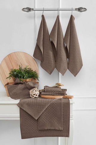 10 Theedoeken - Bruin