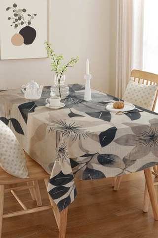 Vierkant Tafellaken - Beige - 140 x 140 cm