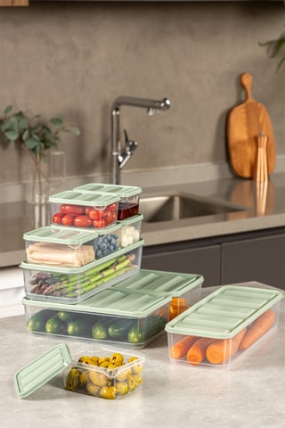 10 Bewaarbakjes - 165, 175 en 35 cl