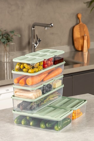 10 Bewaarbakjes - 165, 175 en 35 cl