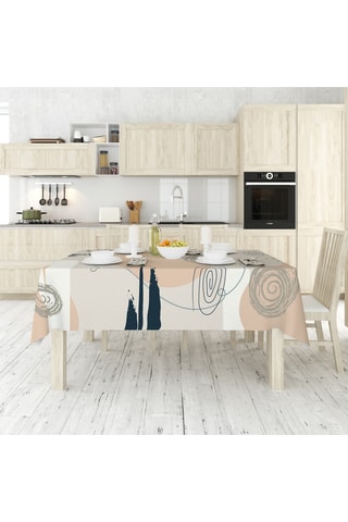 Rechthoekig Tafellaken - Beige - 140 x 220 cm