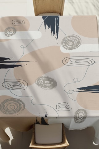 Rechthoekig Tafellaken - Beige - 140 x 220 cm