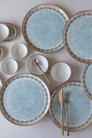 Service en porcelaine - 14 pièces