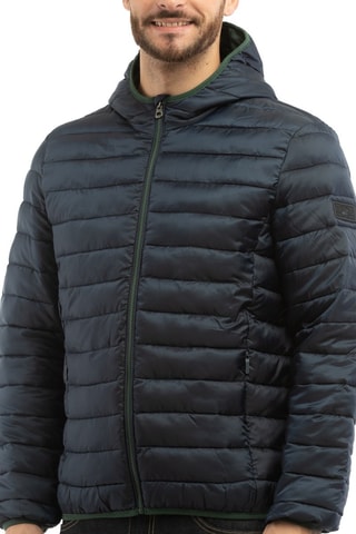 Anorak con capucha - Azul noche