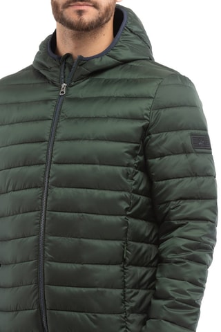 Anorak con capucha - Verde oscuro