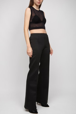 Pantalón de tiro alto - Negro