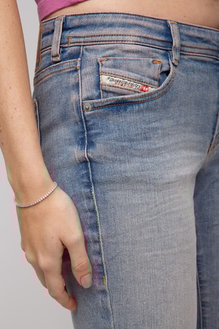 Vaquero slim fit 1969 D-Ebbey - Azul