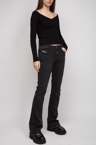 Vaquero slim fit 1969 D-Ebbey - Negro