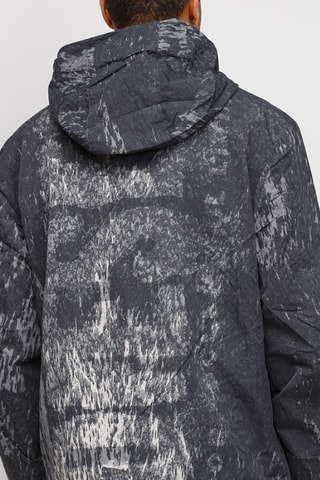 Chaqueta con capucha - Negro