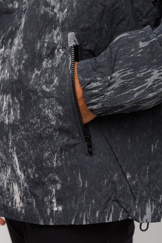 Chaqueta con capucha - Negro