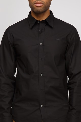 Camisa regular fit - Negro