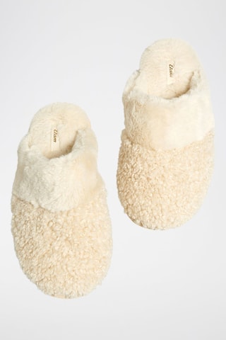 Pantufas forradas Octavie - Cru