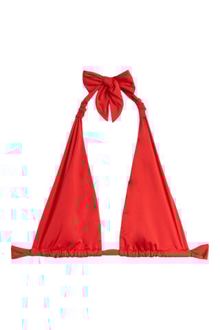 Parte de cima de biquíni- Vermelho