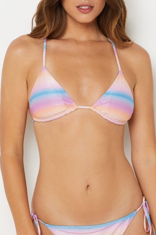 Reggiseno bikini dip and dye - Rosa cipria - Etam