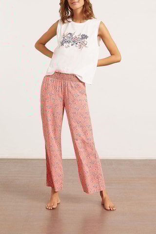 Camisola de alças - Branco