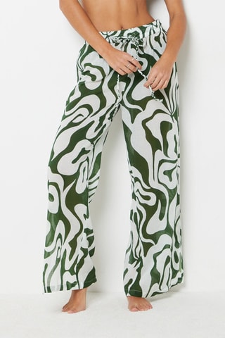 Pantaloni - Verde scuro - Etam