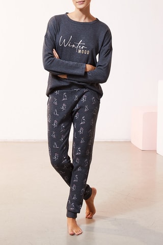 Pantaloni sportivi Ovide - Antracite - Etam