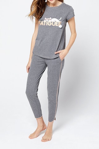 Pantaloni - Antracite melange - Etam