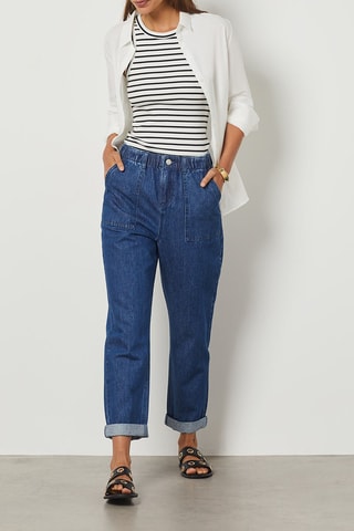 Jeans - Navy - Etam