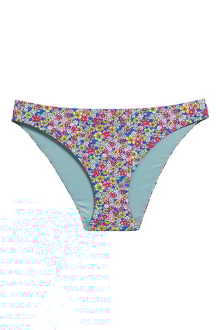 Parte de baixo de biquíni - Azul e rosa