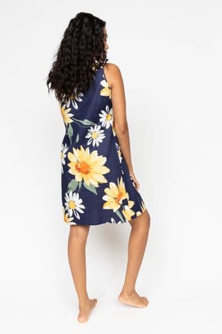 Camisa de dormir Georgina - Azul-marinho