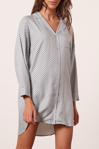 Camisa de pijama - Cinzento-escuro