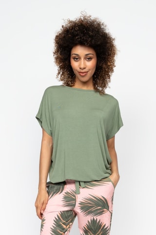 T-shirt pigiama Lea - Verde chiaro