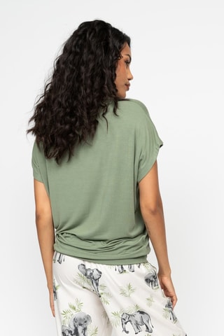 T-shirt pigiama Lea - Verde chiaro