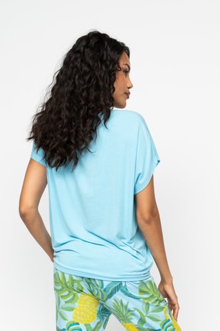 T-shirt de pijama Paige - Azul-celeste