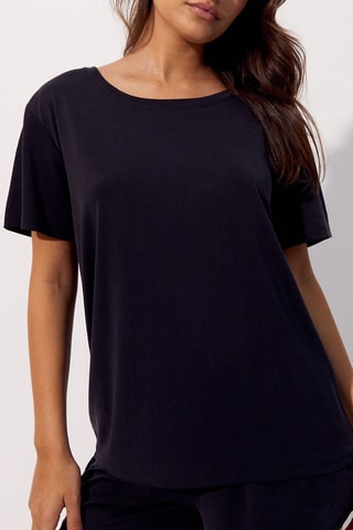 T-shirt de pijama Lalaiz - Preto - Undiz